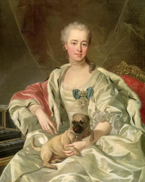 unknow artist Portrait of Princess Ekaterina Dmitrievna Golitsyna oil painting picture
